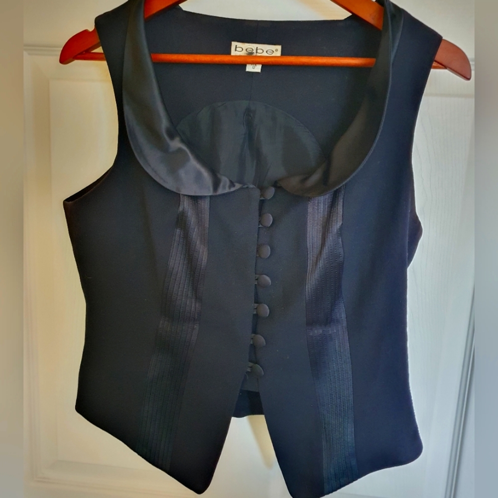 Vintage Bebe wool/silk vest